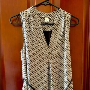 H&M Aline Breezy Dress Black & White